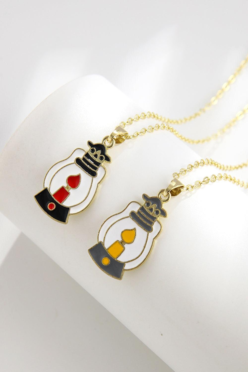 Two-Piece Halloween Theme Necklace Set Carauana Store
