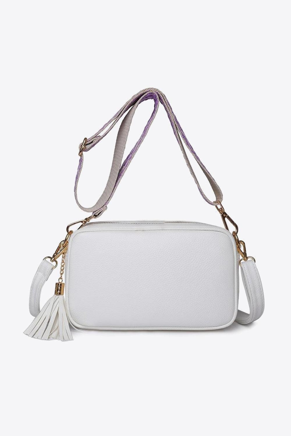 PU Leather Tassel Crossbody Bag Carauana Store