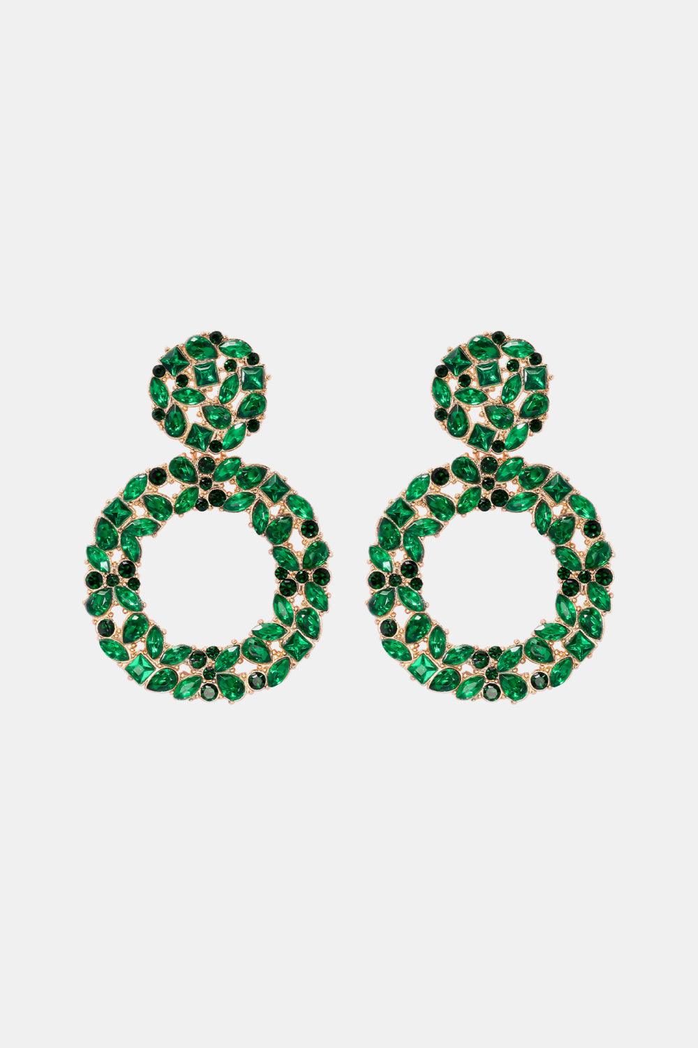 Round Shape Acrylic Dangle Earrings Carauana Store