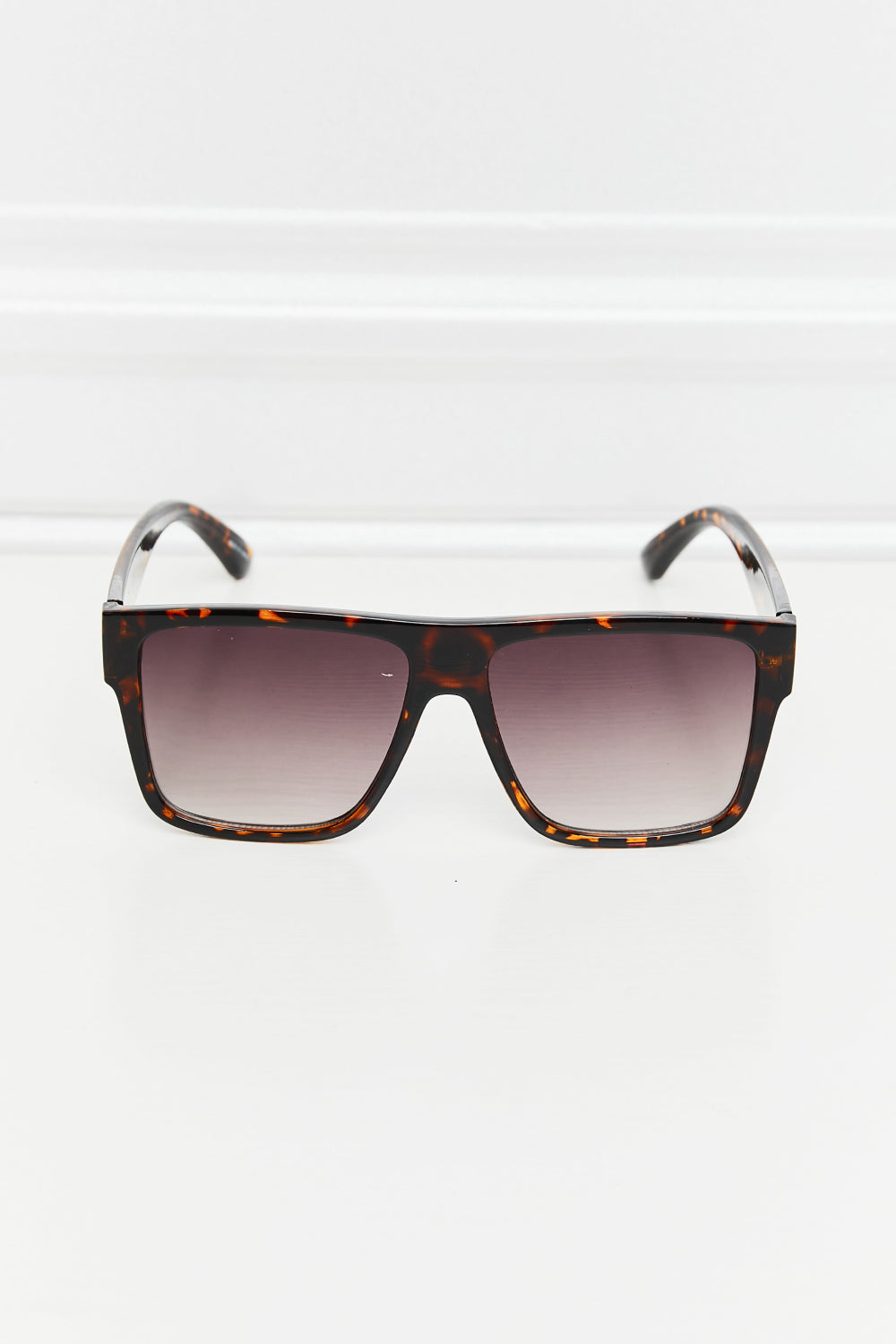 Tortoiseshell Square Full Rim Sunglasses Carauana Store