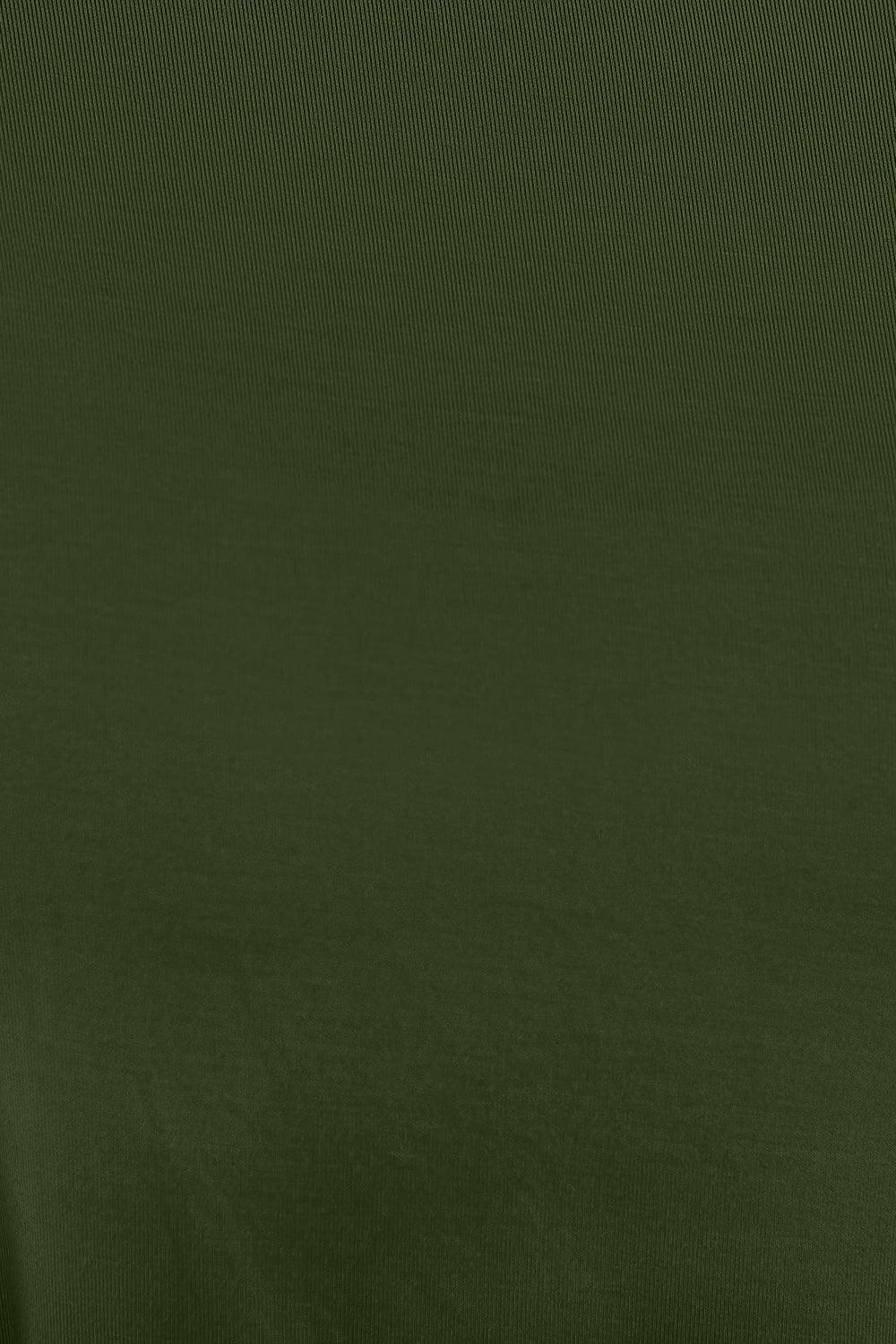 Basic Bae Full Size Round Neck Dropped Shoulder T-Shirt Carauana Store