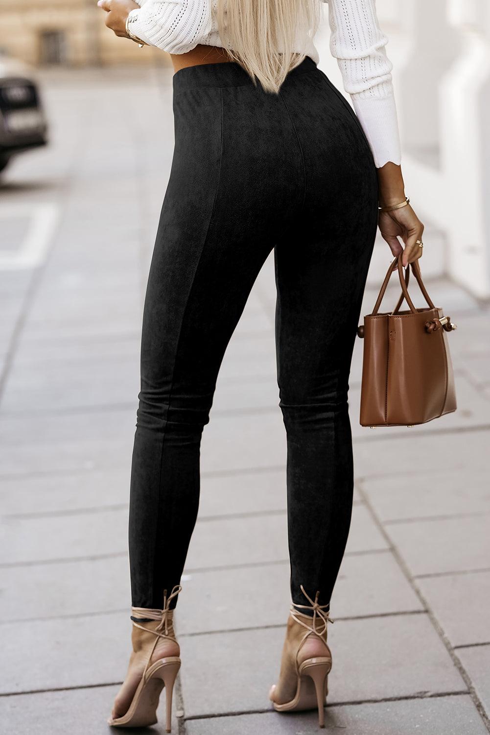 High Waist Skinny Leggings Carauana Store