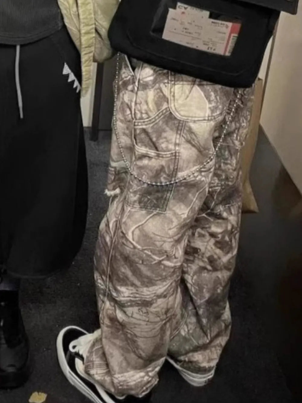 Men's Twig Camouflage Distressed Jeans Carauana Store