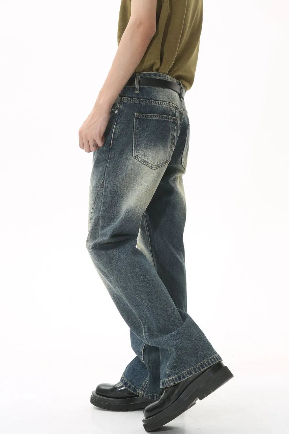 Decorative Seam Jeans with Pockets Carauana Store