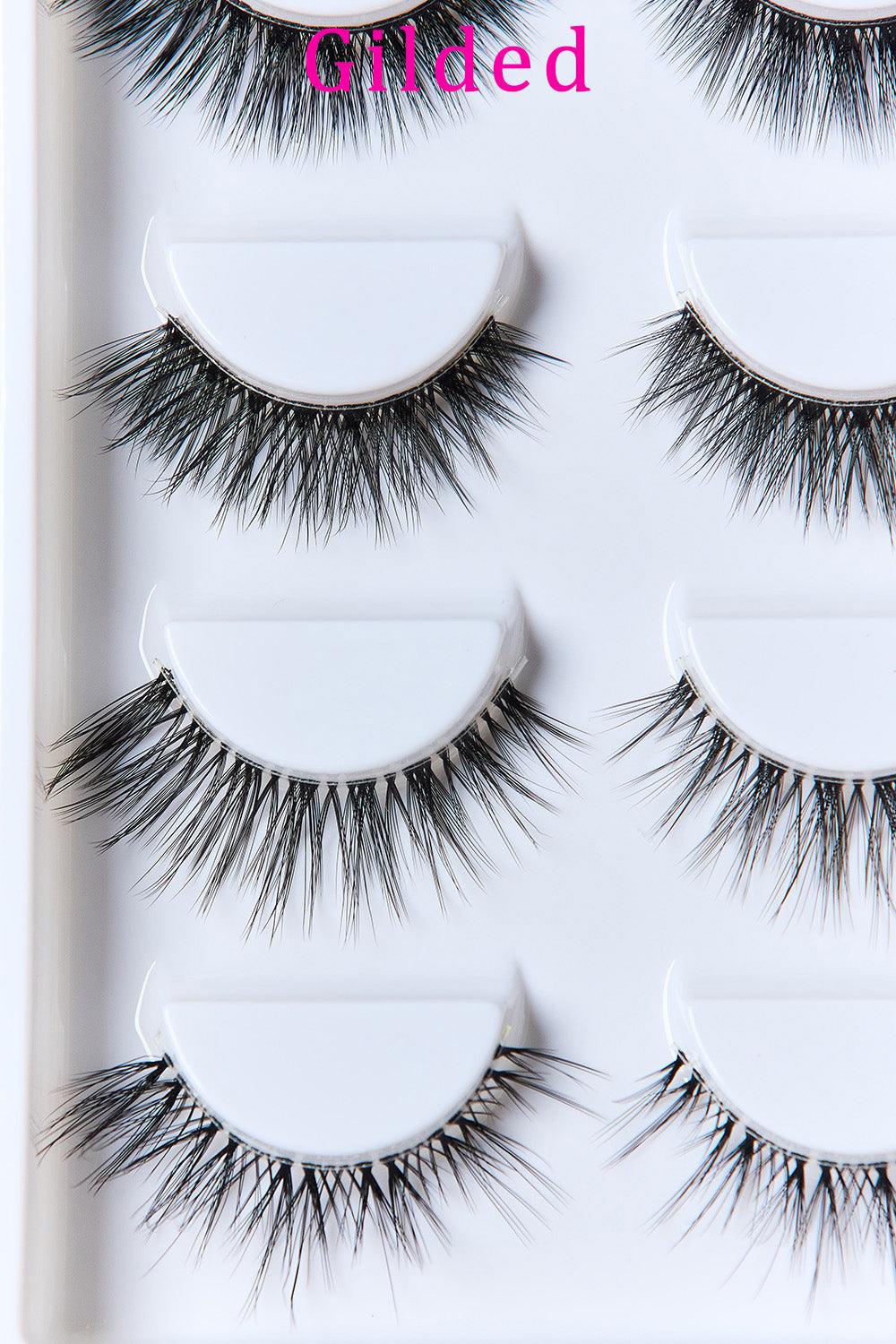 SO PINK BEAUTY Faux Mink Eyelashes Variety Pack 5 Pairs Carauana Store