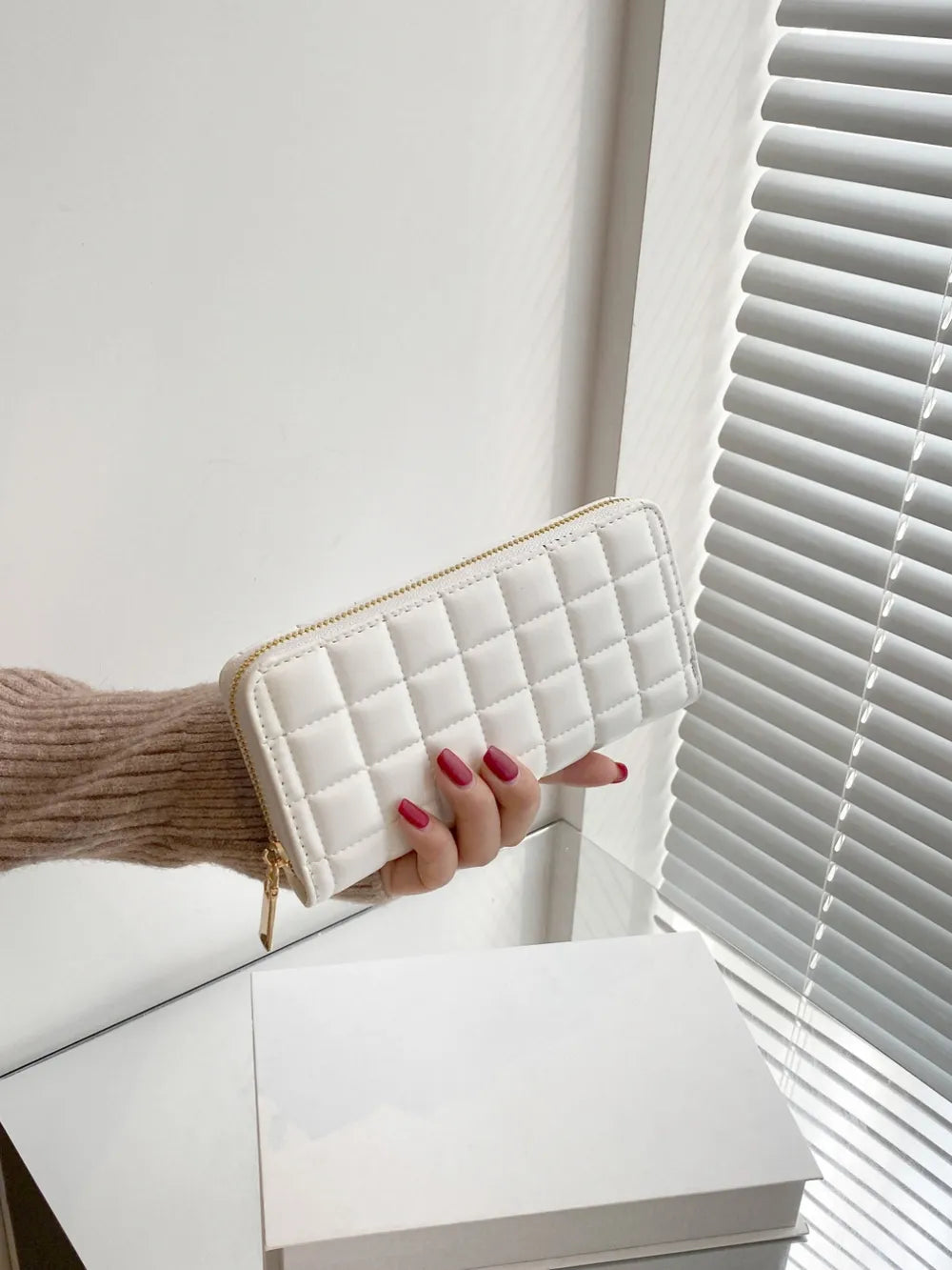 PU Leather Solid Color Wallet Carauana Store
