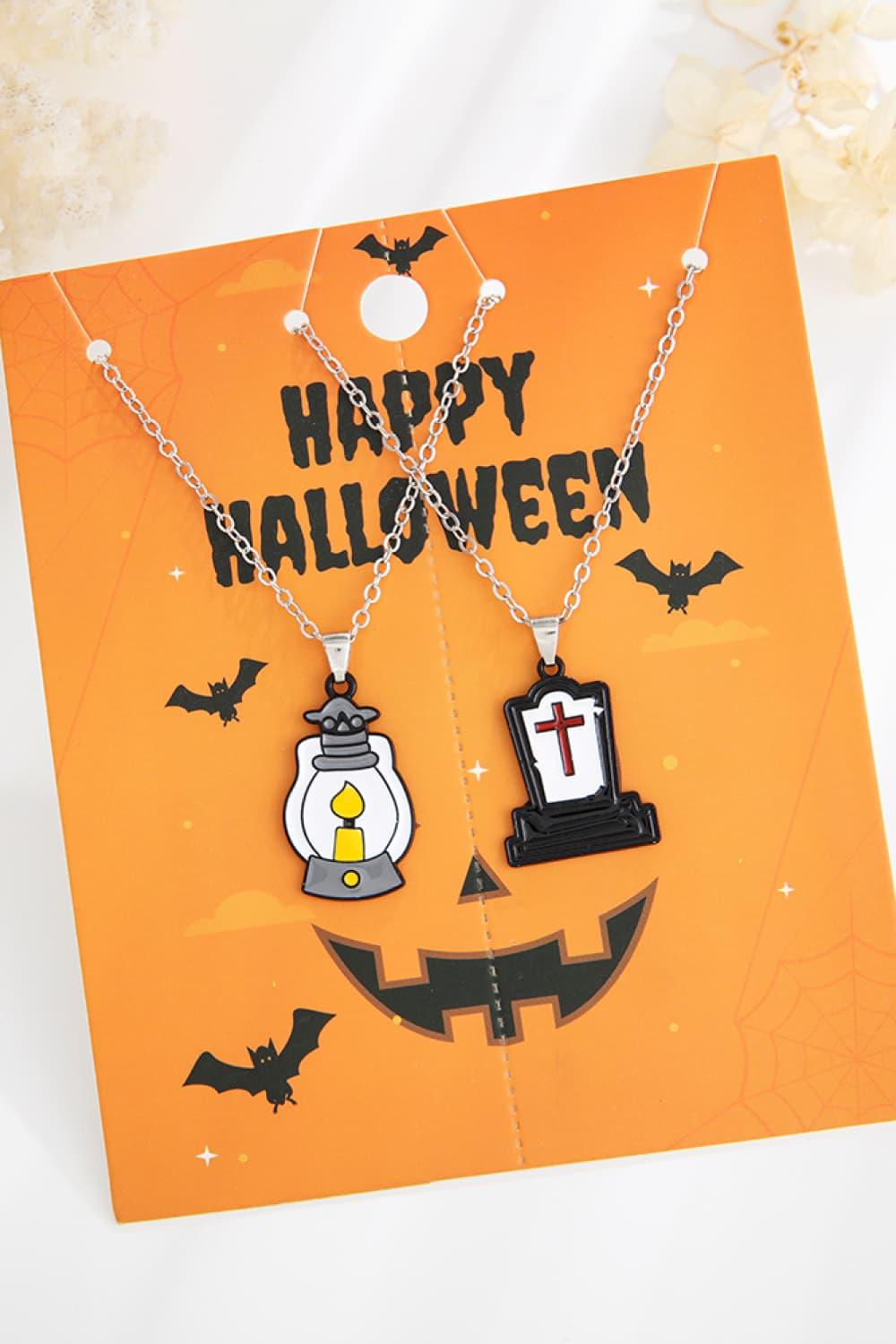 Two-Piece Halloween Theme Necklace Set Carauana Store