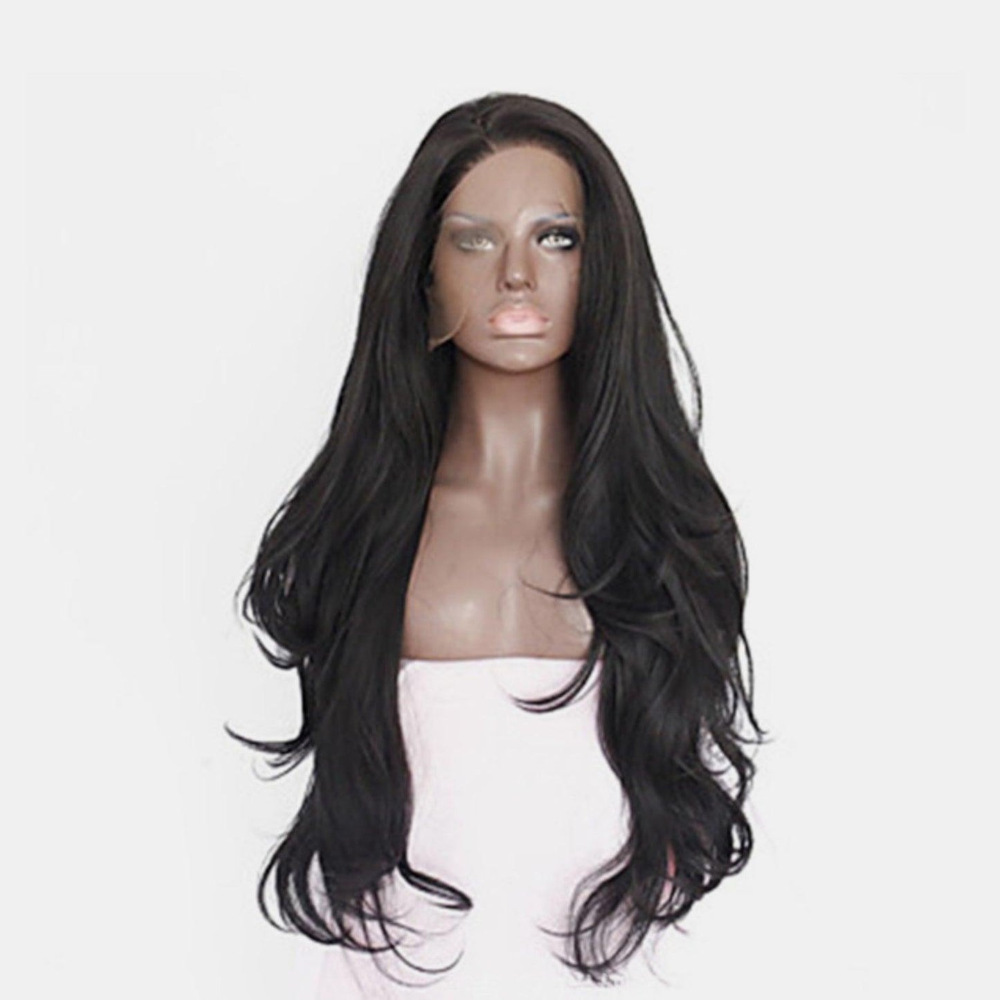 13*3" Lace Front Wigs Synthetic Long Wavy 24" 130% Density Carauana Store