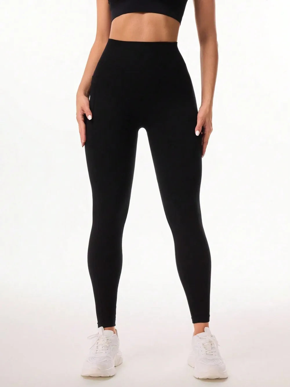 Pocketed High Waist Active Leggings Carauana Store