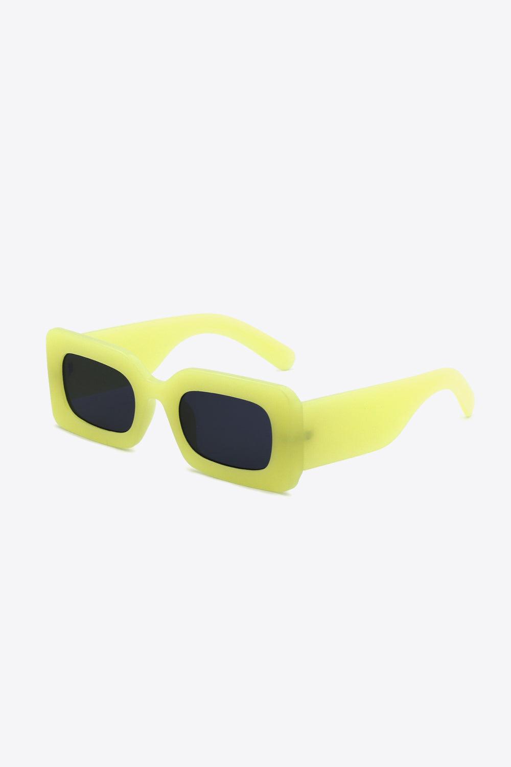 Polycarbonate Frame Rectangle Sunglasses Carauana Store