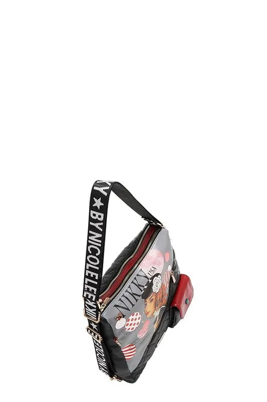 Nicole Lee USA Convertible Adjustable Strap Backpack Bag Carauana Store