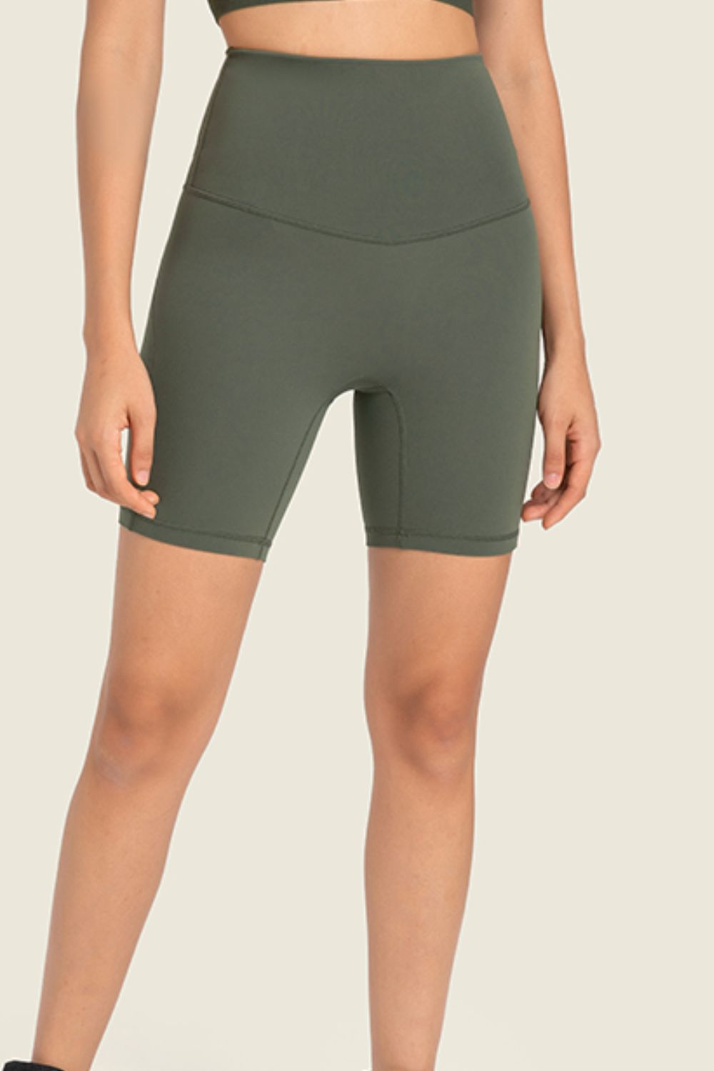 Millennia Seamless High-Rise Wide Waistband Biker Shorts Carauana Store