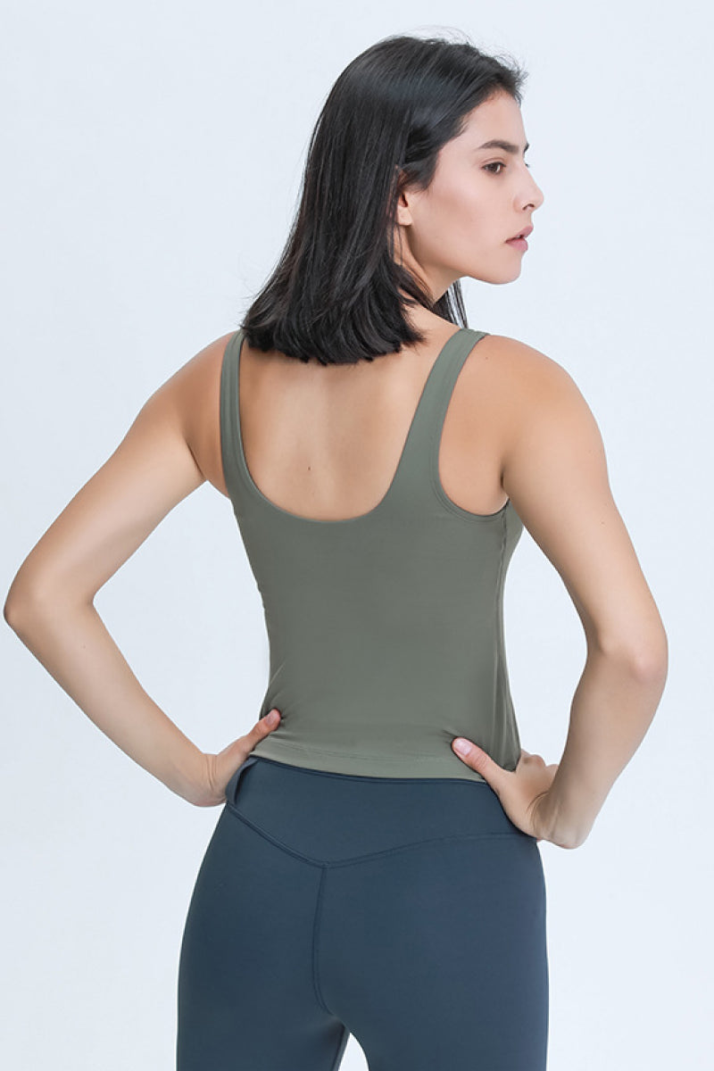 Millennia V Neck Active Tank Carauana Store