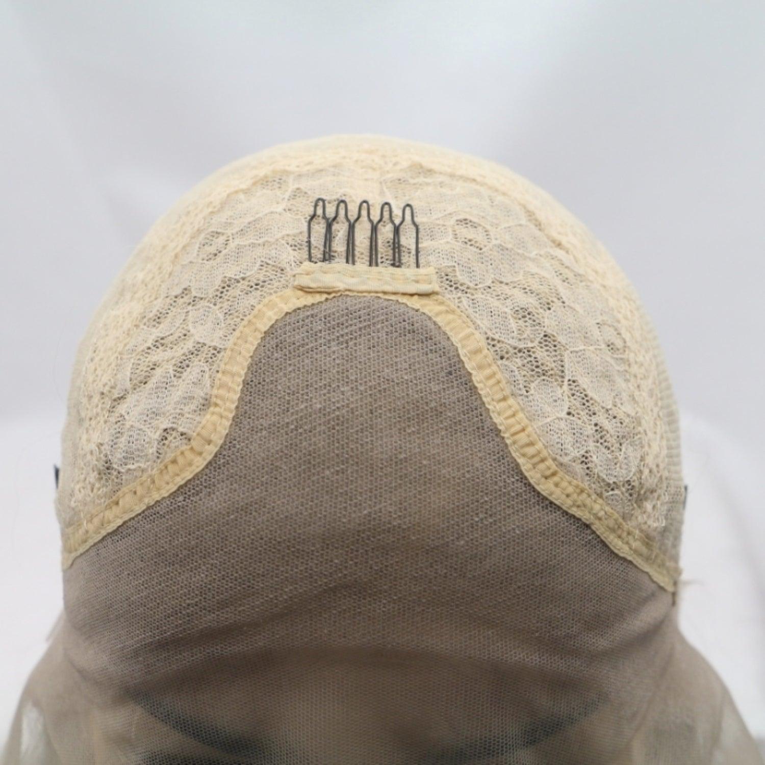 13*3" Lace Front Wigs Synthetic Mid-length Wavy 12" 130% Density Carauana Store