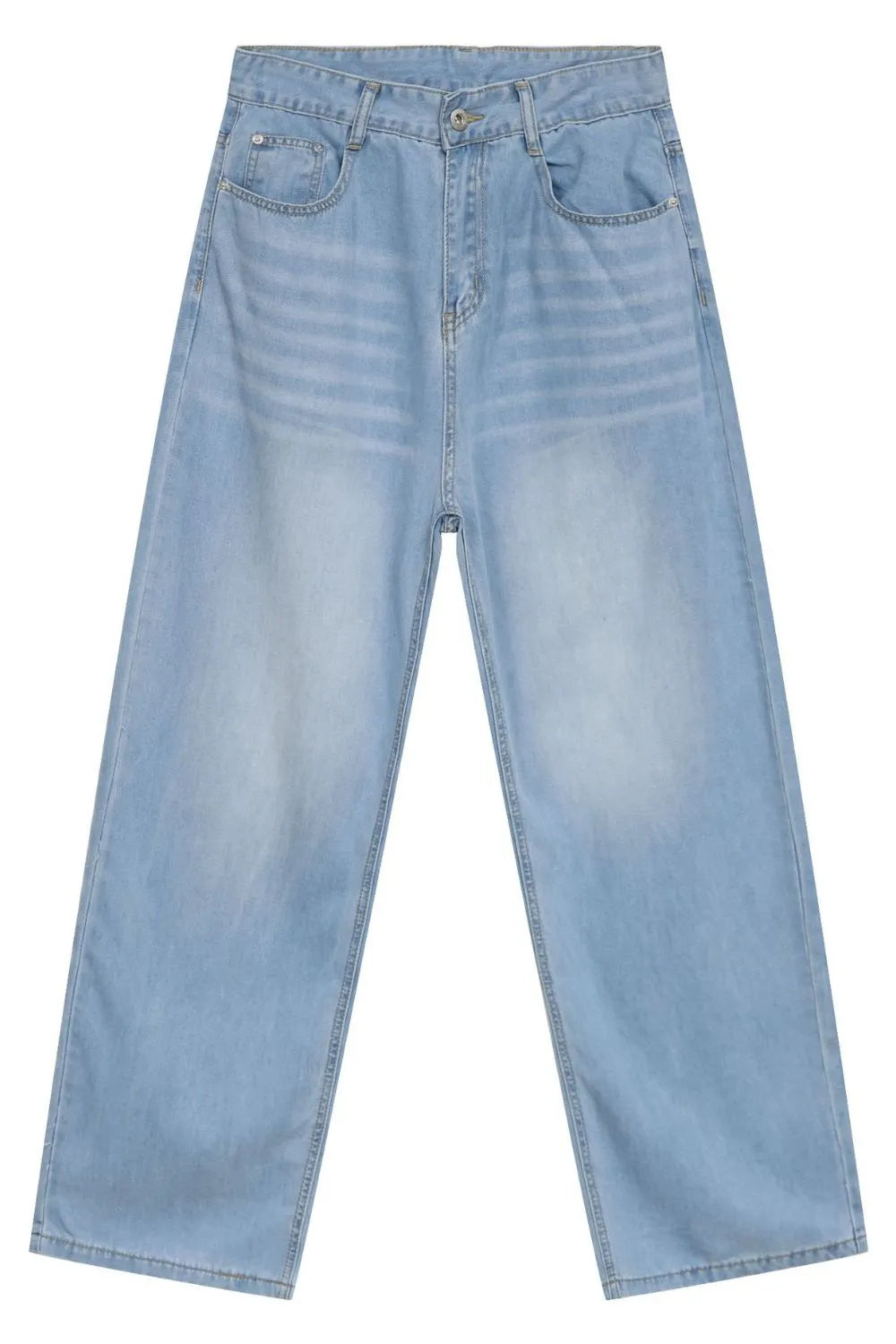 Men's Wide Leg Jeans with Pockets Carauana Store
