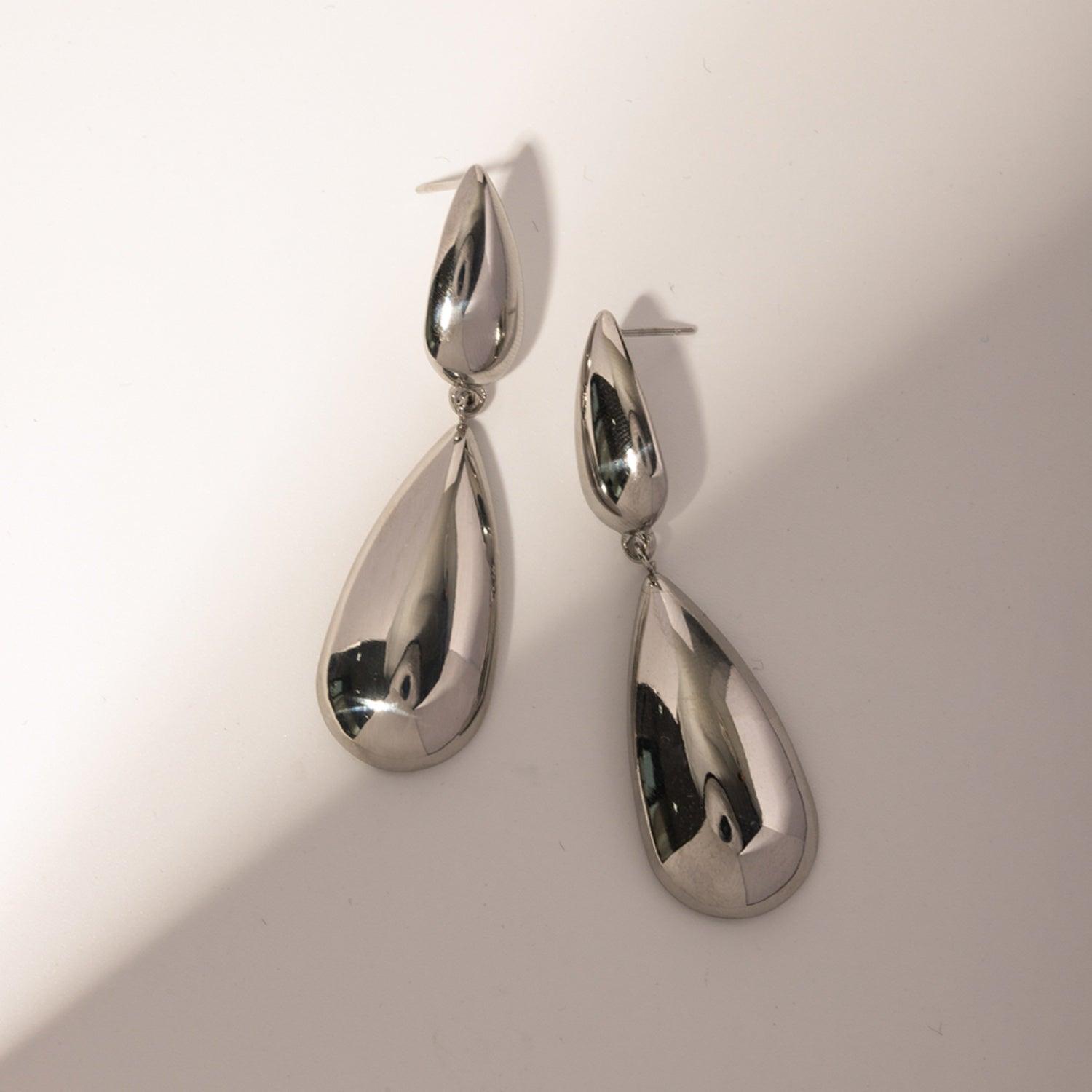 Stainless Steel Dangle Earrings Carauana Store