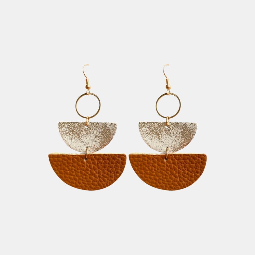 Geometrical Shape Dangle Earrings Carauana Store