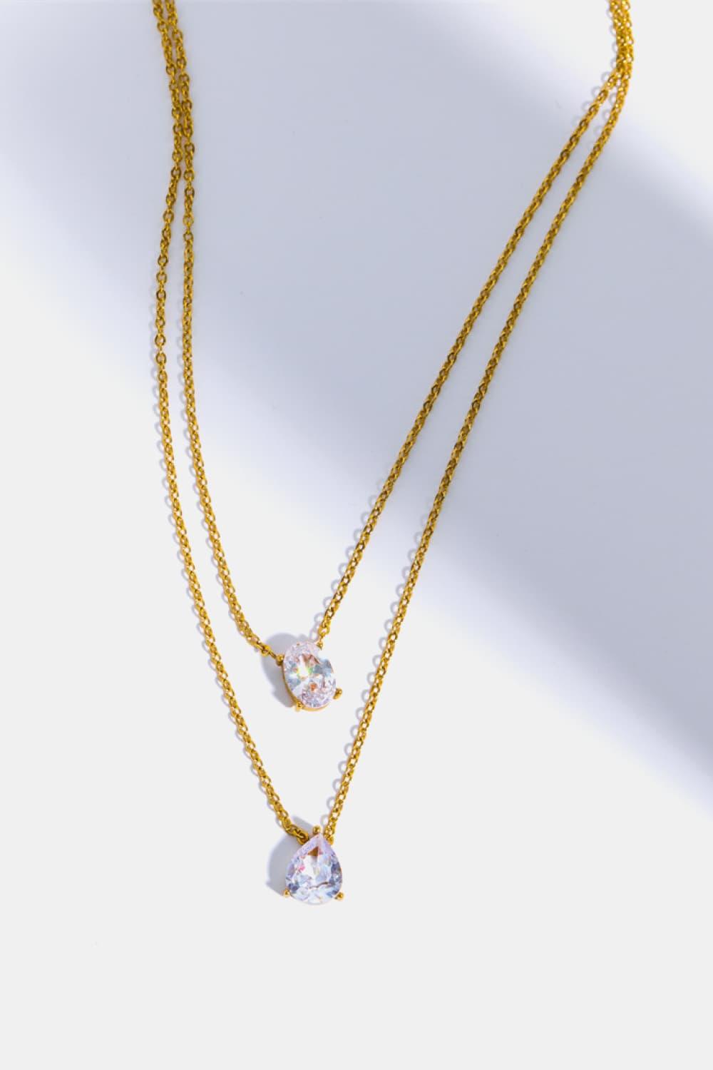 Stainless Steel Geometrical Shape Necklace Carauana Store