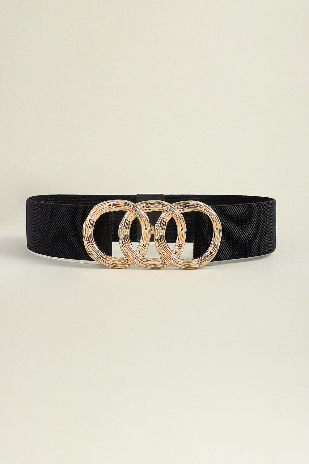 Zinc Alloy Buckle Elastic Wide Belt Carauana Store