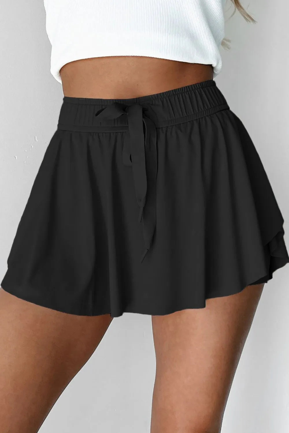 Drawstring Active Skorts Carauana Store