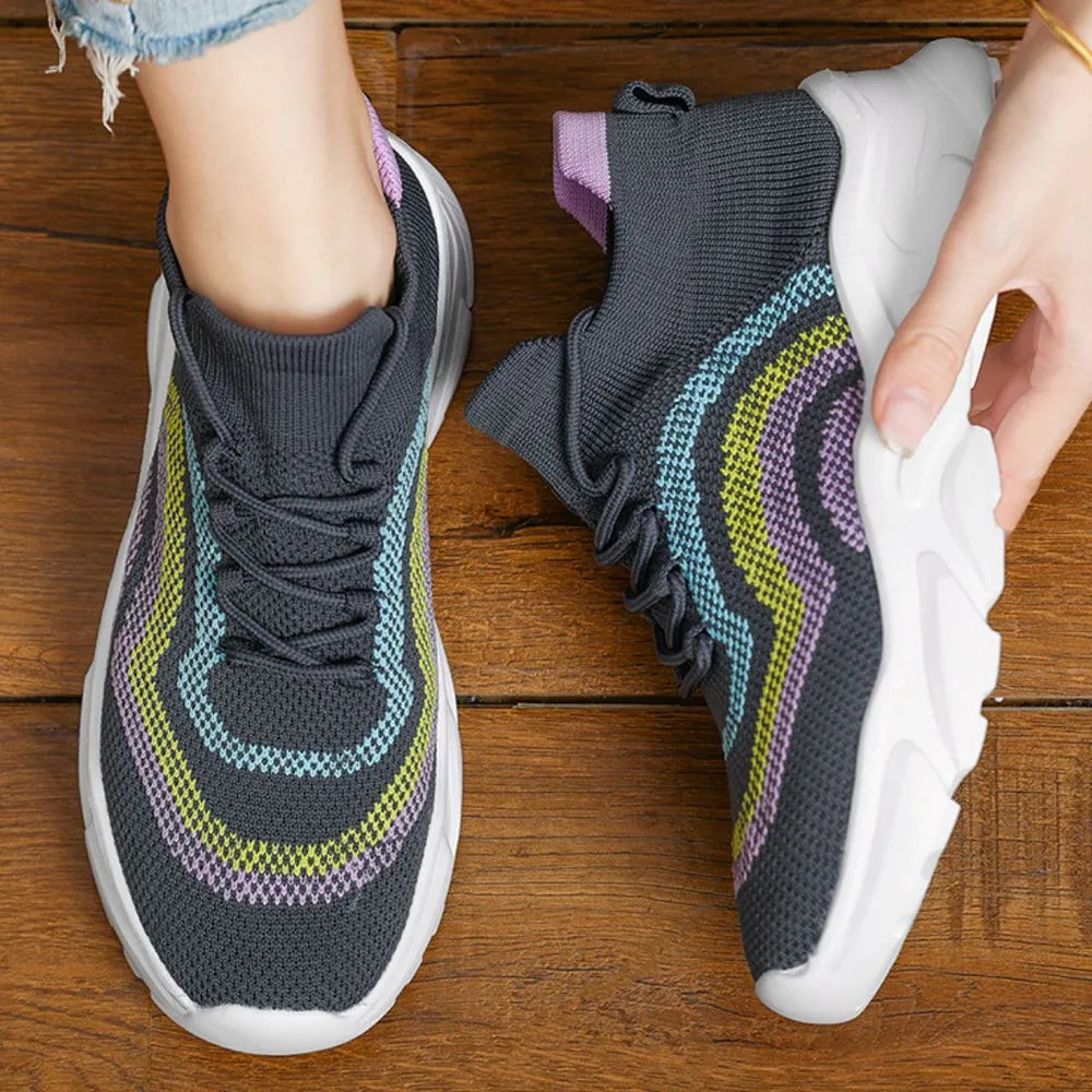 Round Toe Platform Athletic Carauana Store