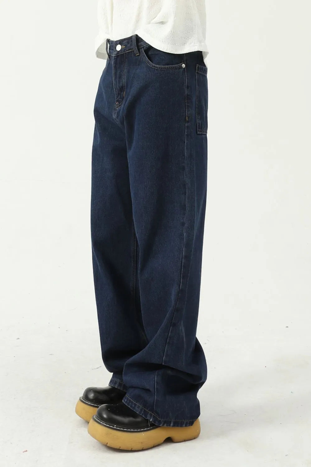 Mid Rise Jeans with Pockets Carauana Store