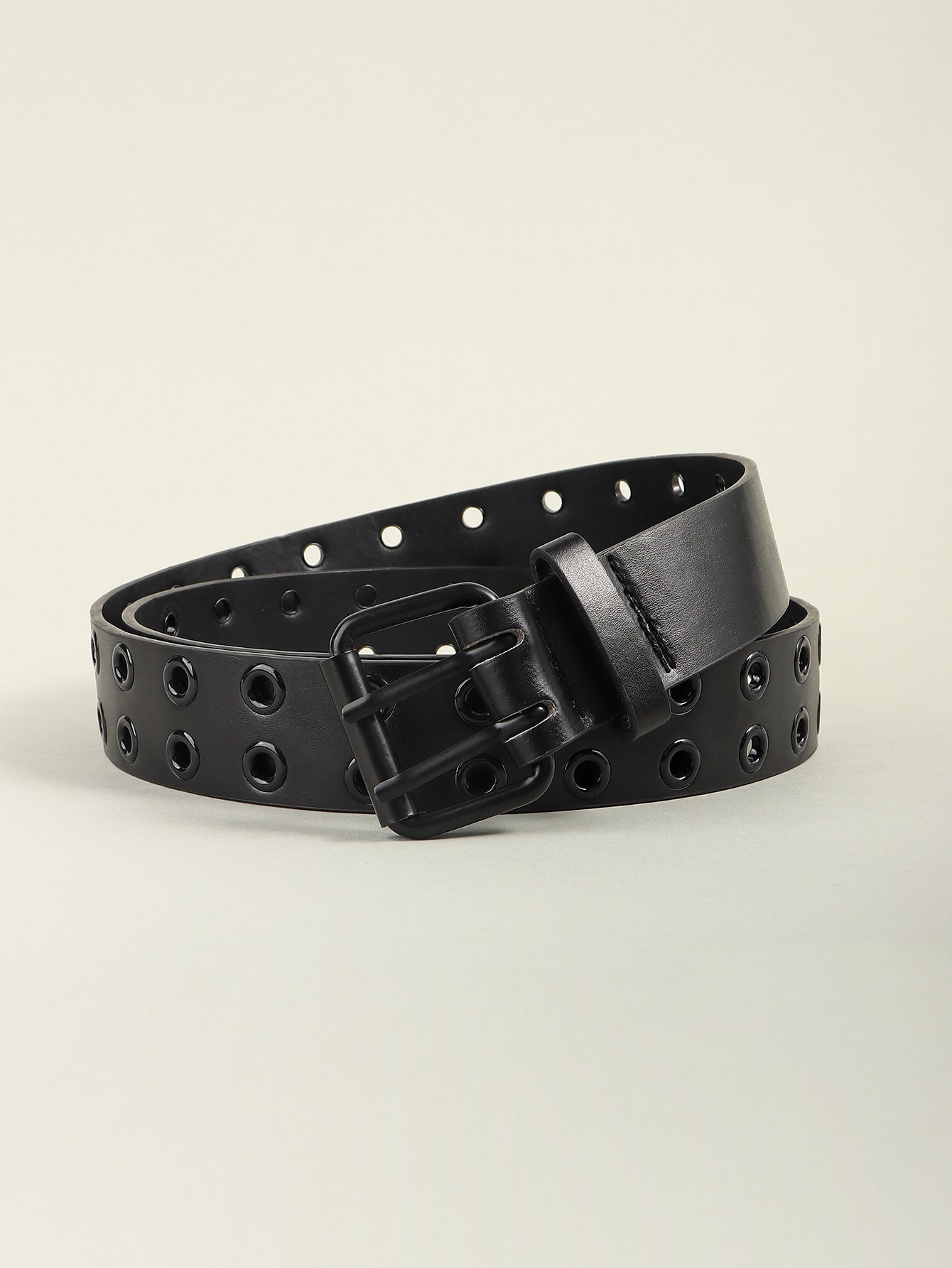 Grommet PU Leather Belt Carauana Store