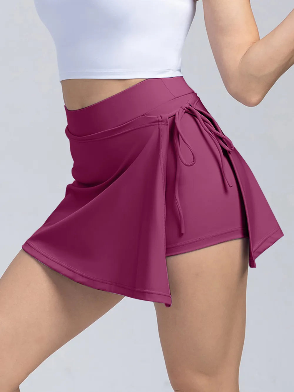 High Waist Active Skort with Pockets Carauana Store