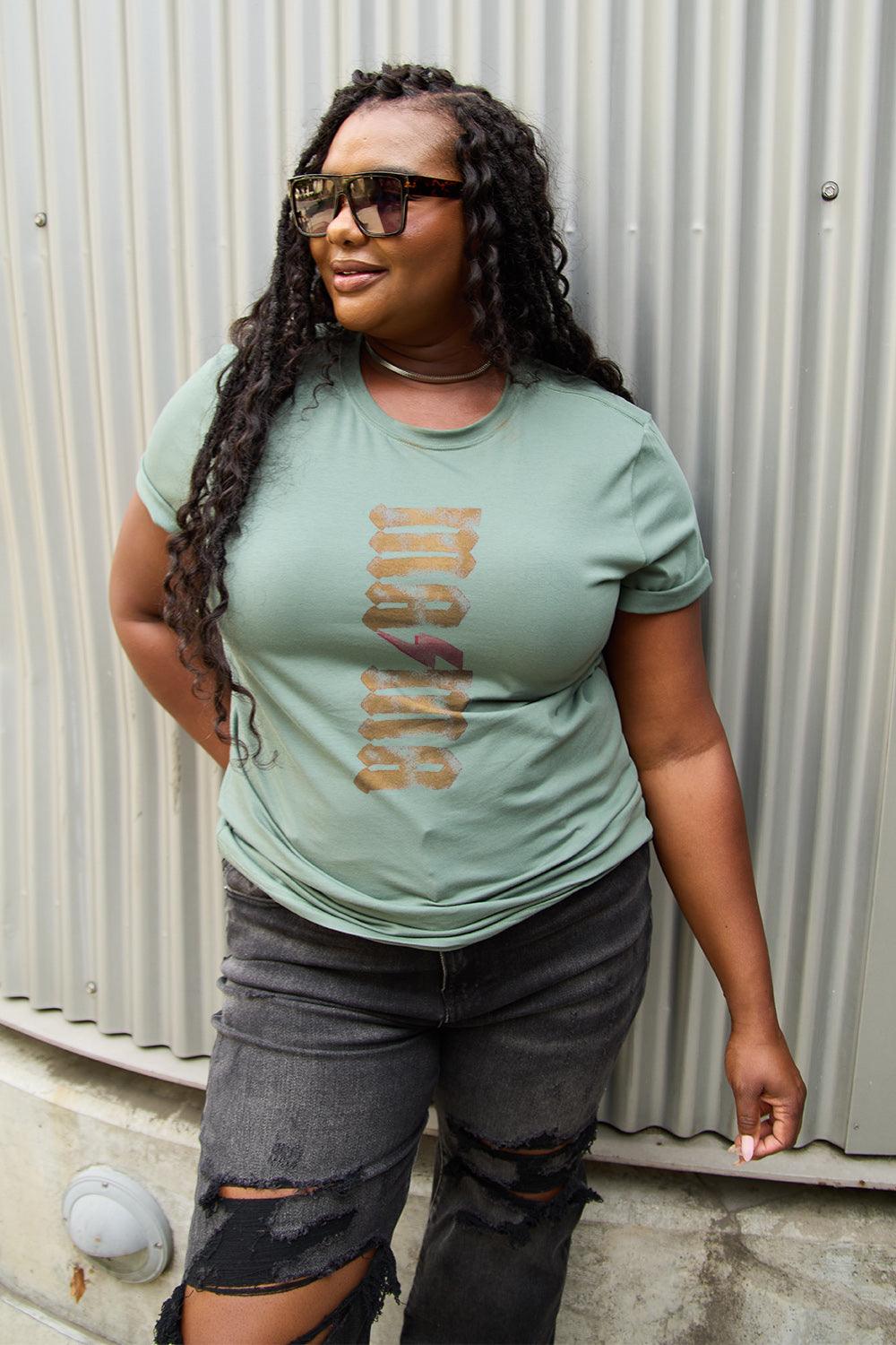 Simply Love Full Size MAMA Short Sleeve T-Shirt Carauana Store