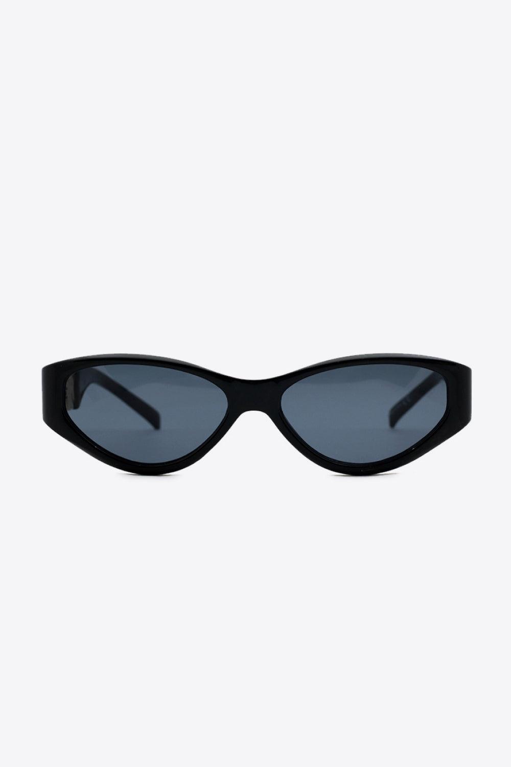 Chain Detail Temple Cat Eye Sunglasses Carauana Store