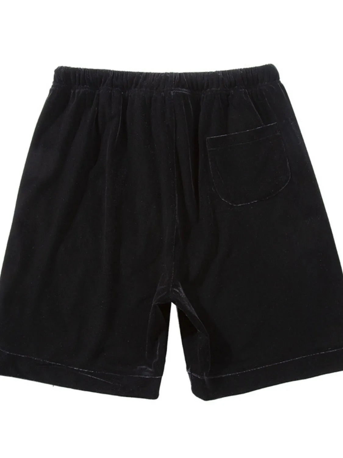 Men's Drawstring Pocketed Shorts with Zip Carauana Store