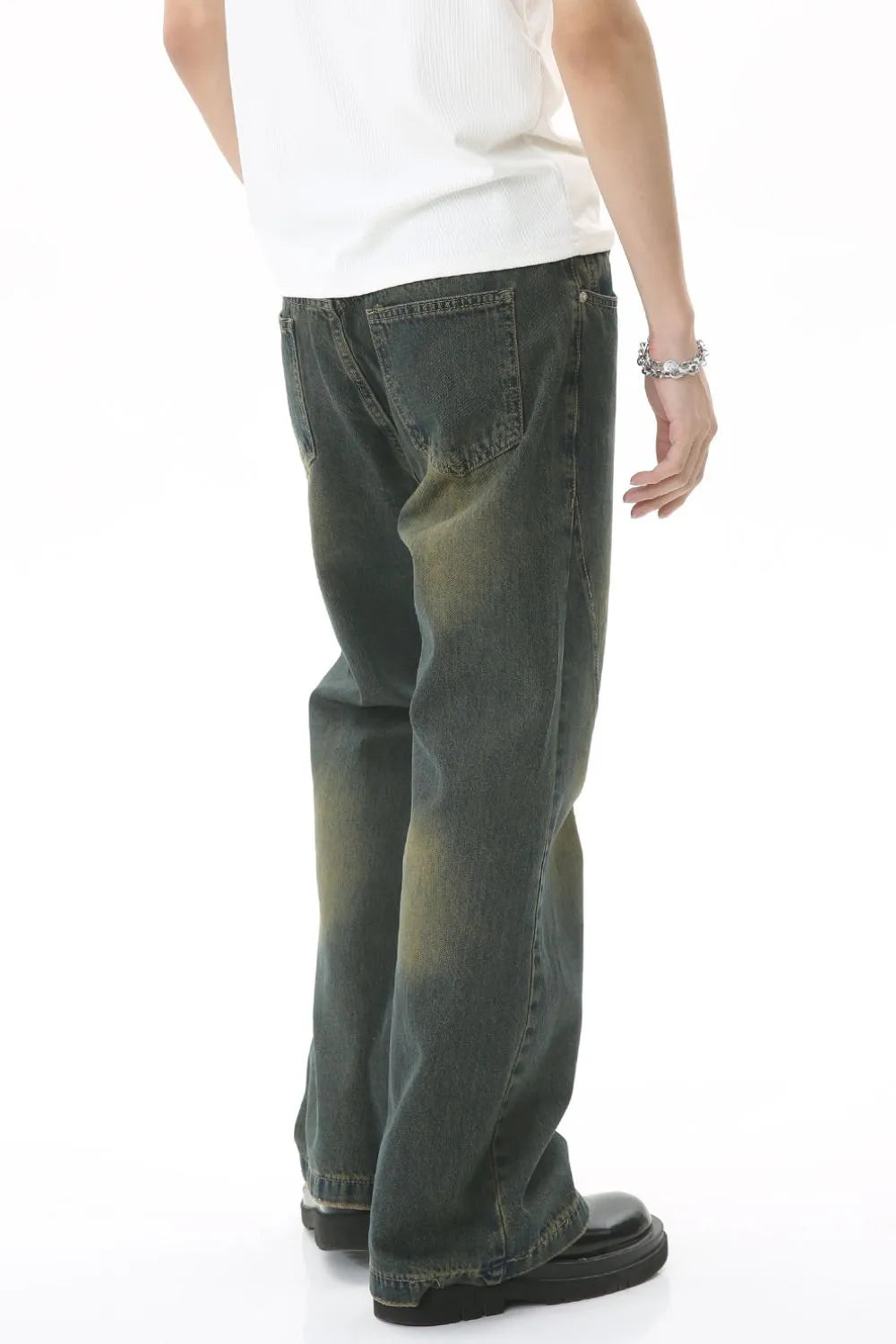 Decorative Seam Jeans with Pockets Carauana Store