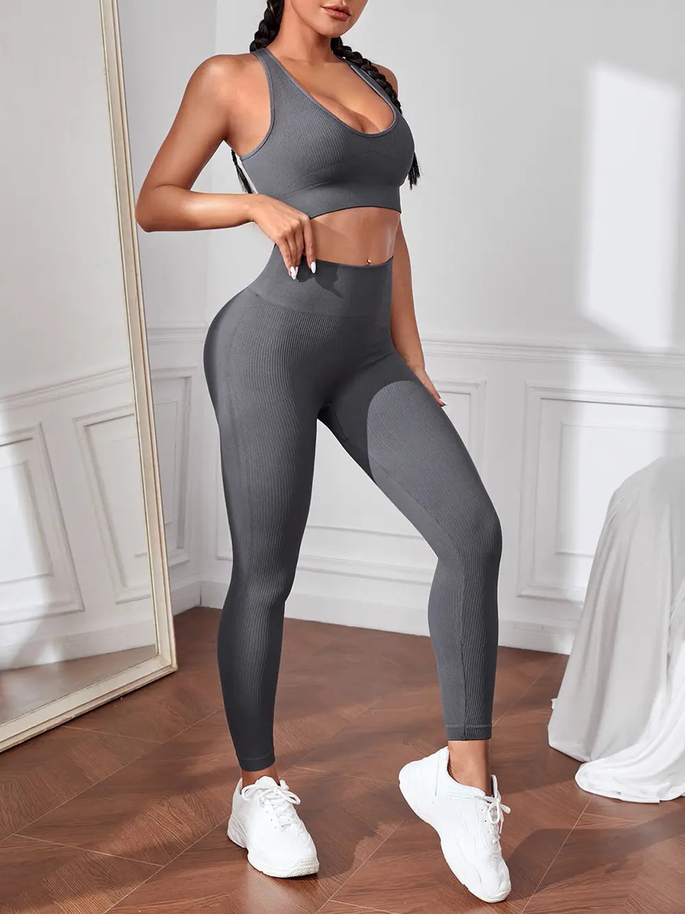 Sport Tank and Leggings Set Carauana Store