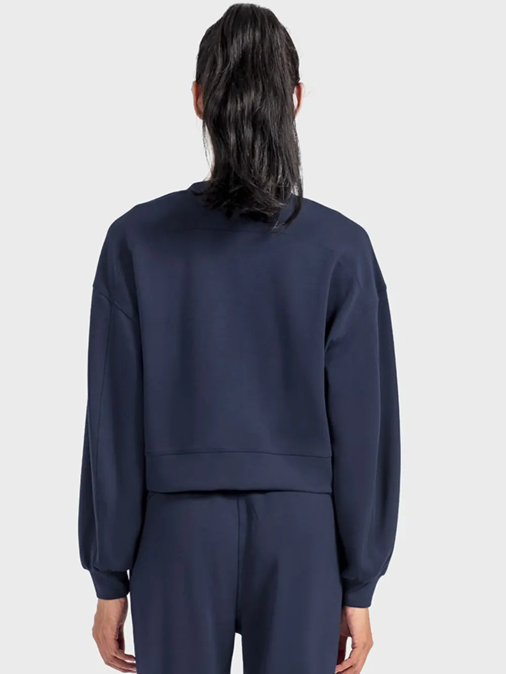 Millennia Round Neck Drop Shoulder Sports Top Carauana Store