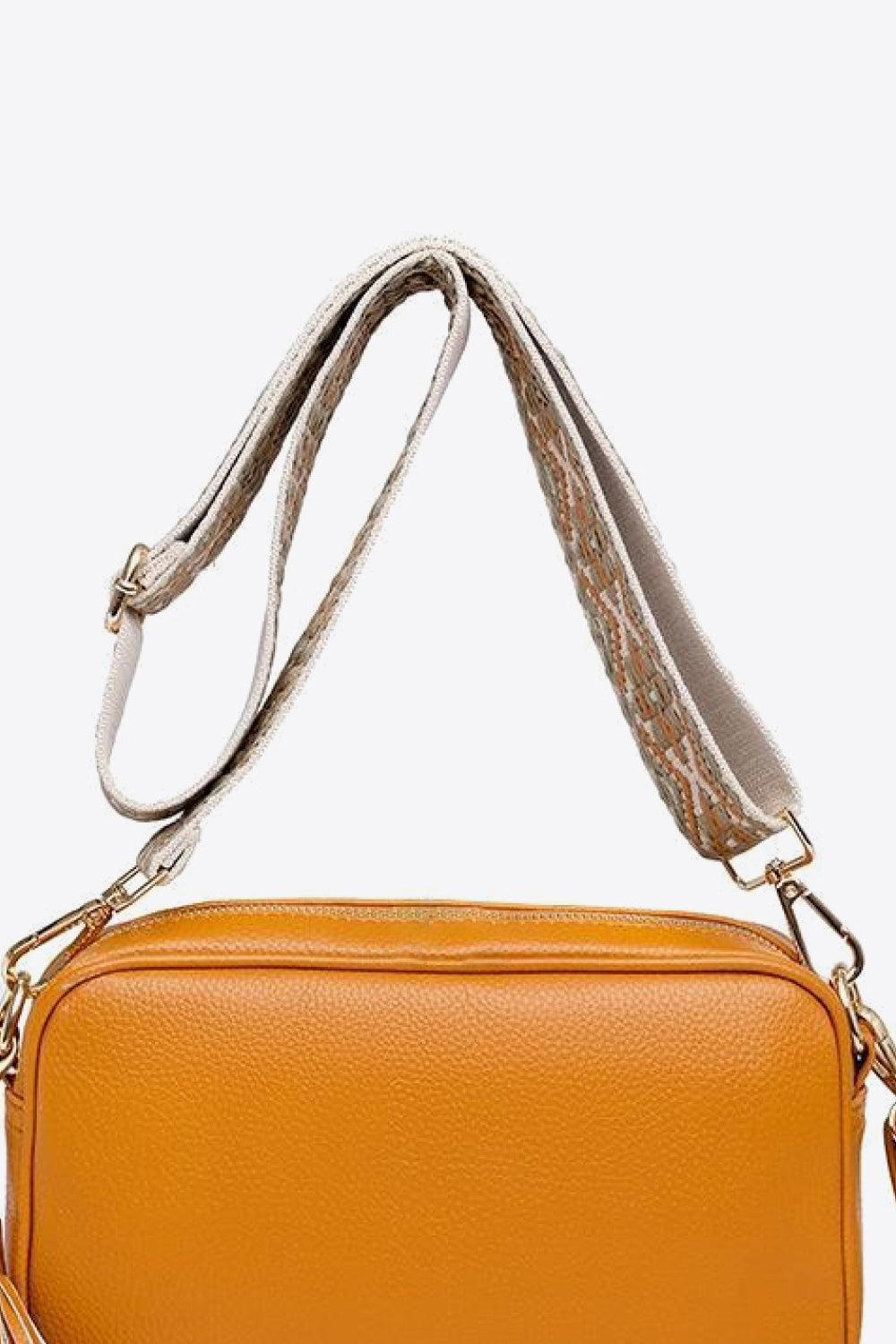 PU Leather Tassel Crossbody Bag Carauana Store