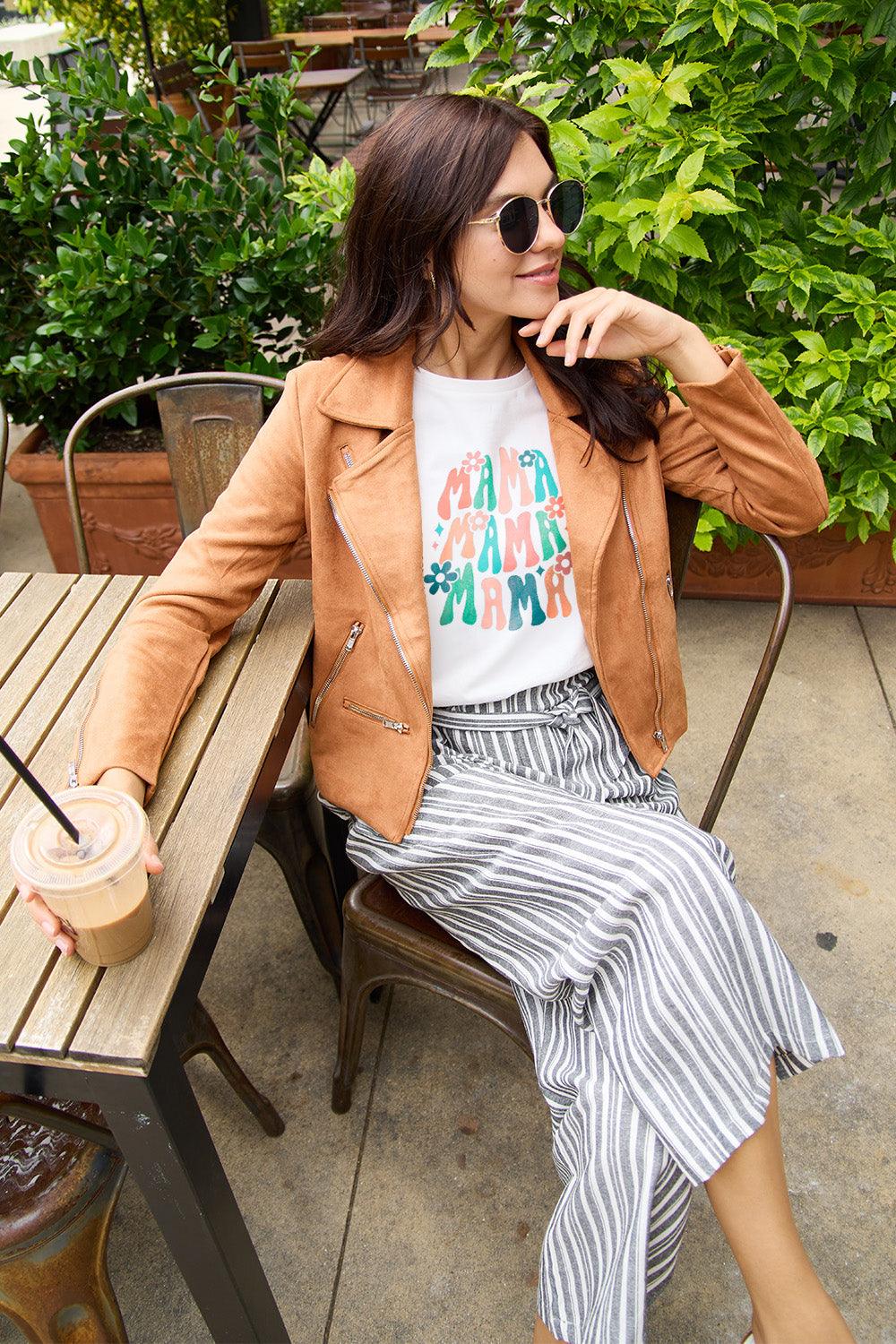 Simply Love Full Size MAMA Round Neck T-Shirt Carauana Store