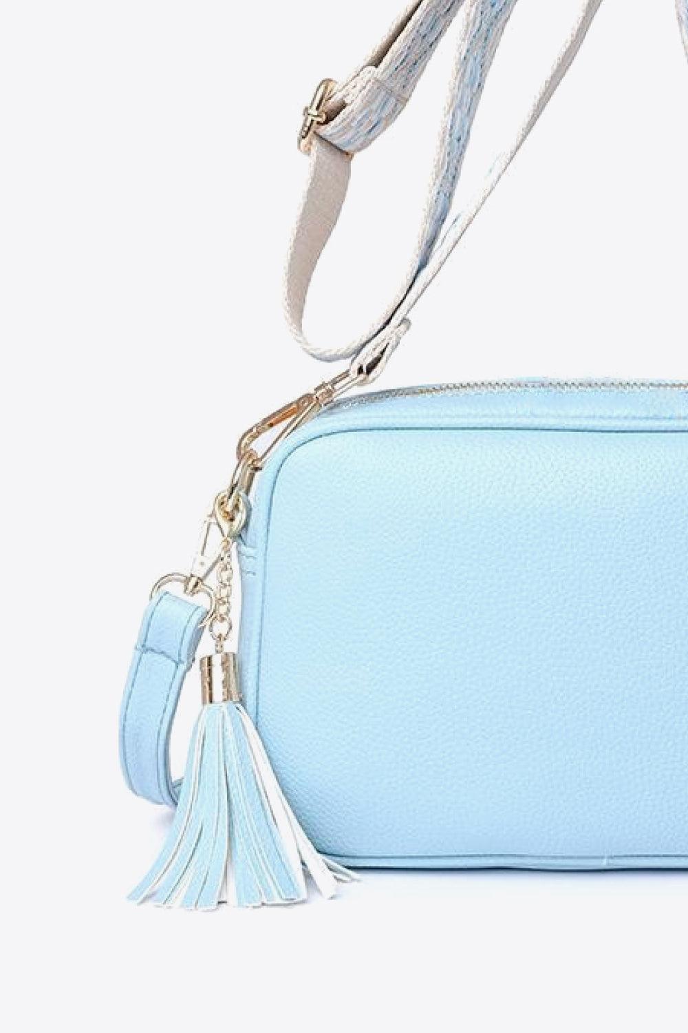 PU Leather Tassel Crossbody Bag Carauana Store