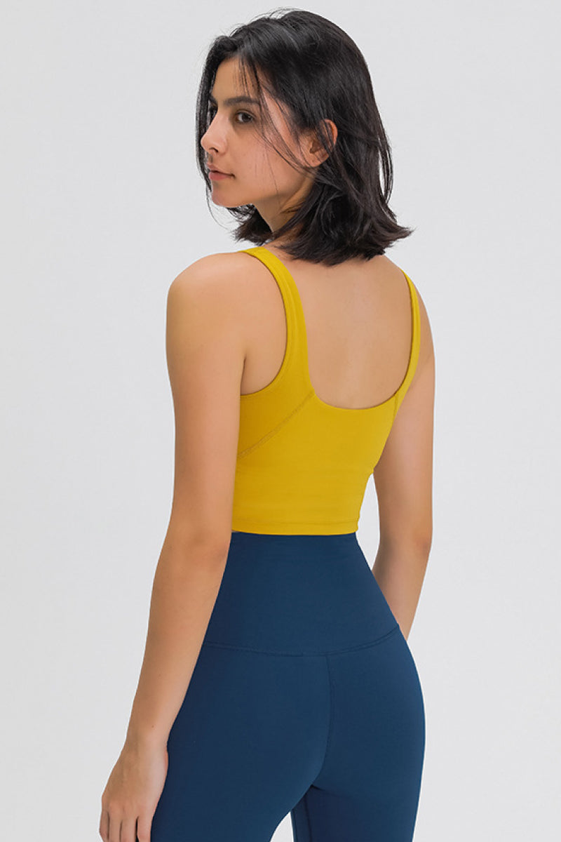 Millennia Scoop Back Sports Bra Carauana Store