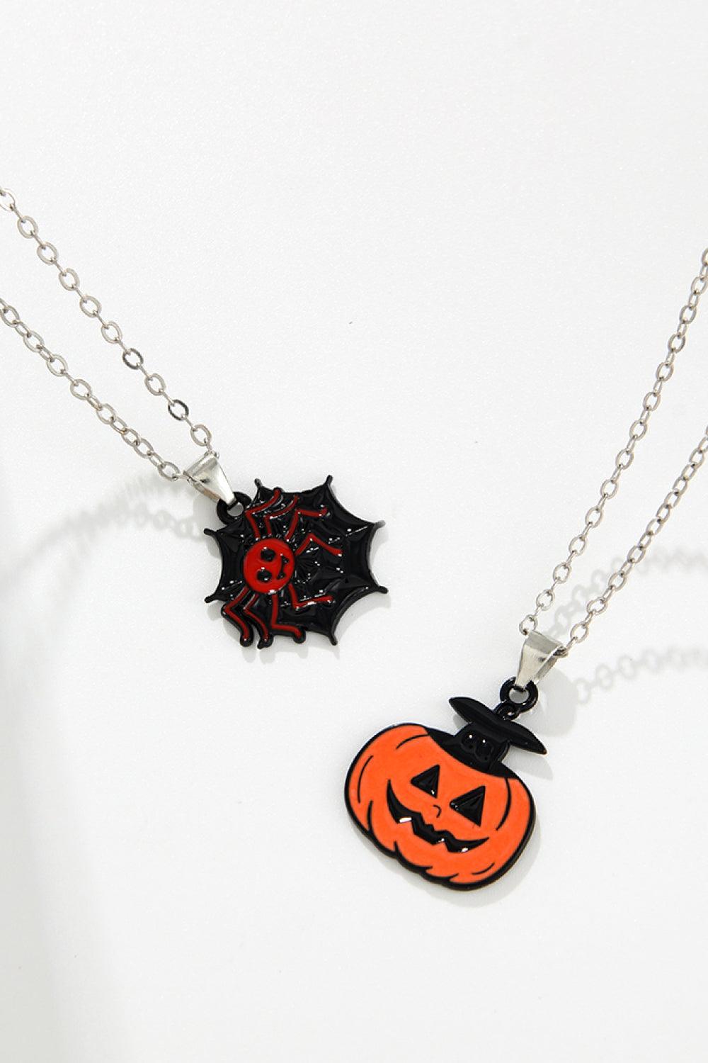 Two-Piece Halloween Theme Necklace Set Carauana Store
