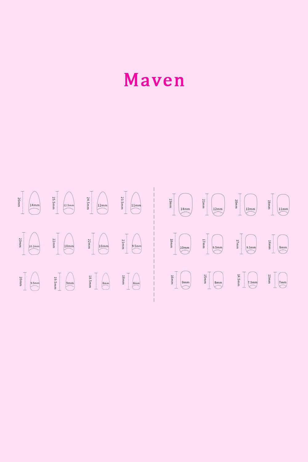 SO PINK BEAUTY Press On Nails 2 Packs Carauana Store