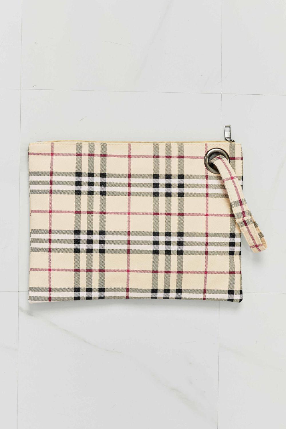 Carry Your Love Plaid Wristlet Carauana Store