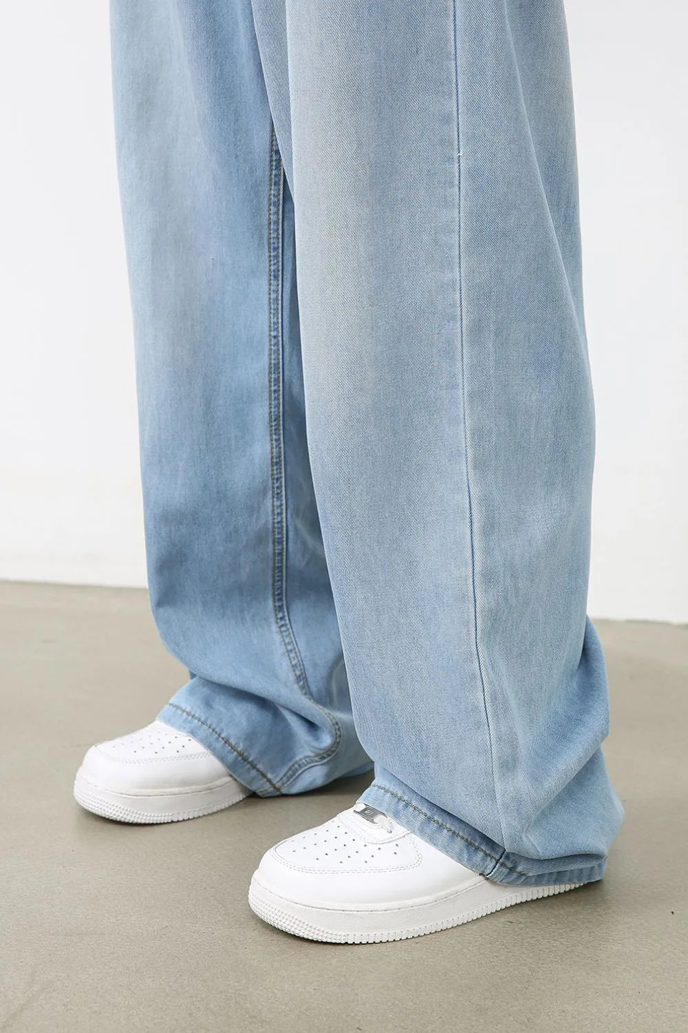 Men's Wide Leg Jeans with Pockets Carauana Store