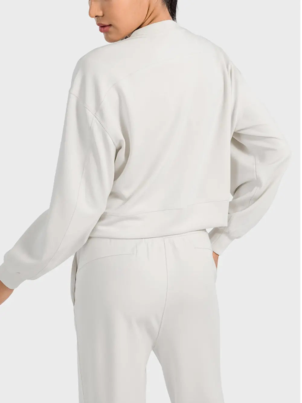 Millennia Round Neck Drop Shoulder Sports Top Carauana Store