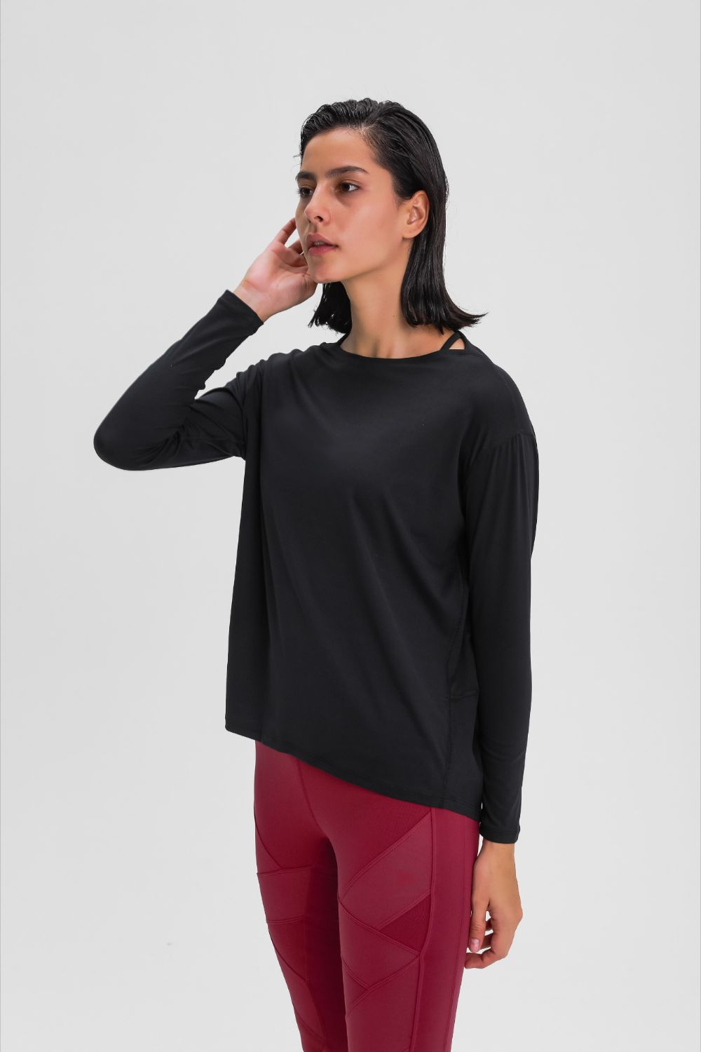 Millennia Loose Fit Active Top Carauana Store