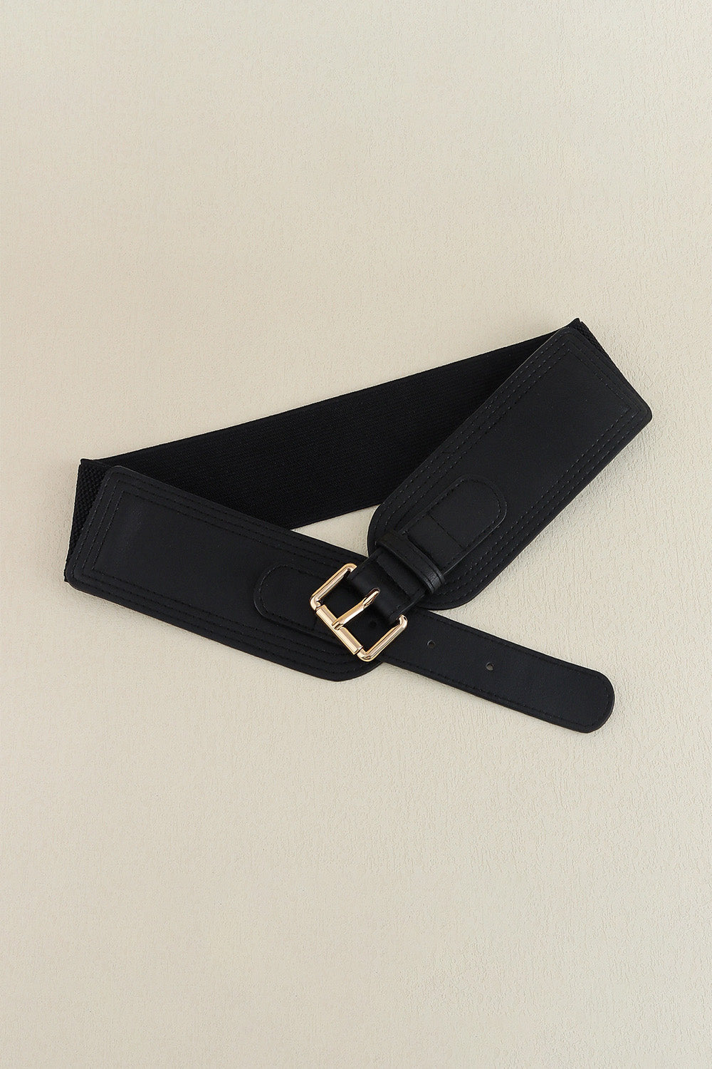 Elastic Wide PU Belt Carauana Store