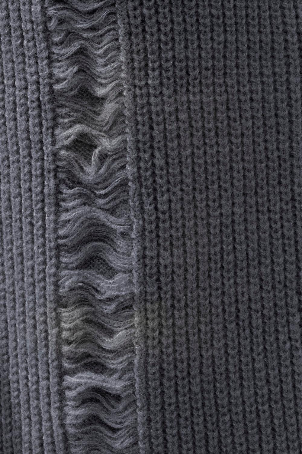 Fringe Trim Open Front Cardigan with Pockets Carauana Store