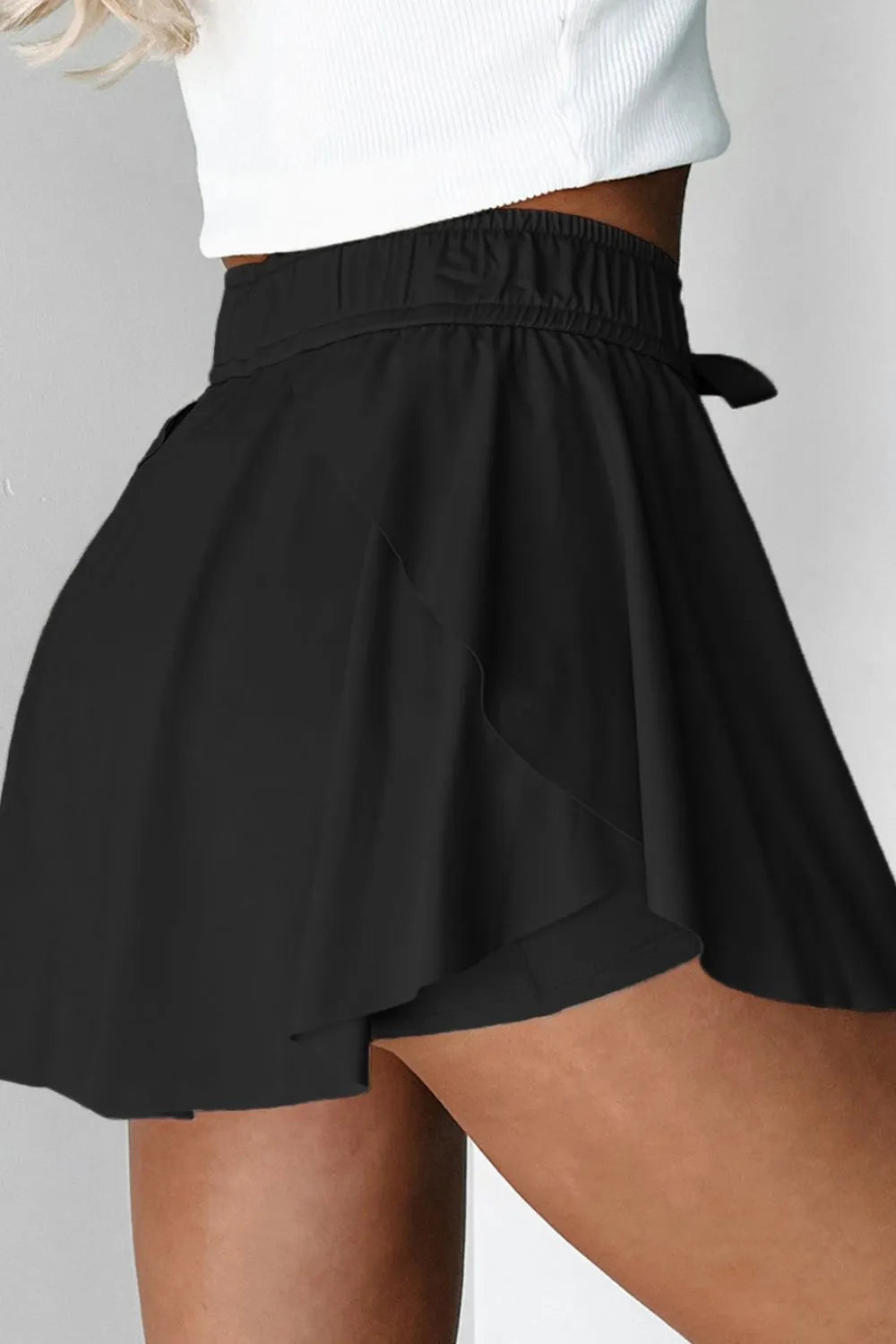 Drawstring Active Skorts Carauana Store