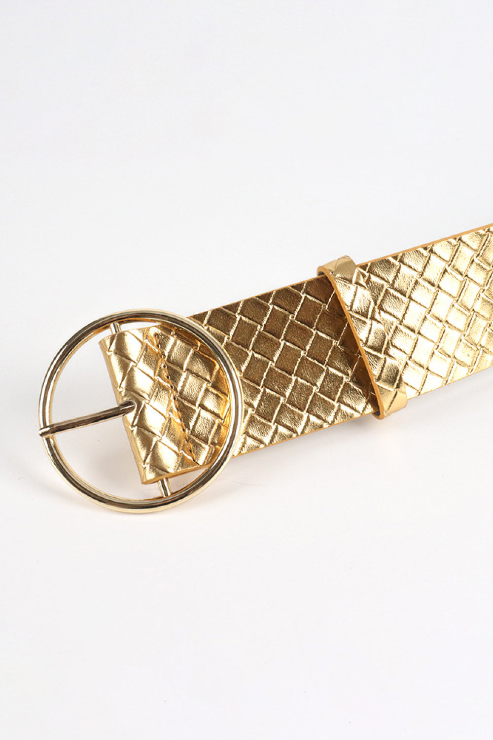 PU Leather Circle Shape Buckle Belt Carauana Store