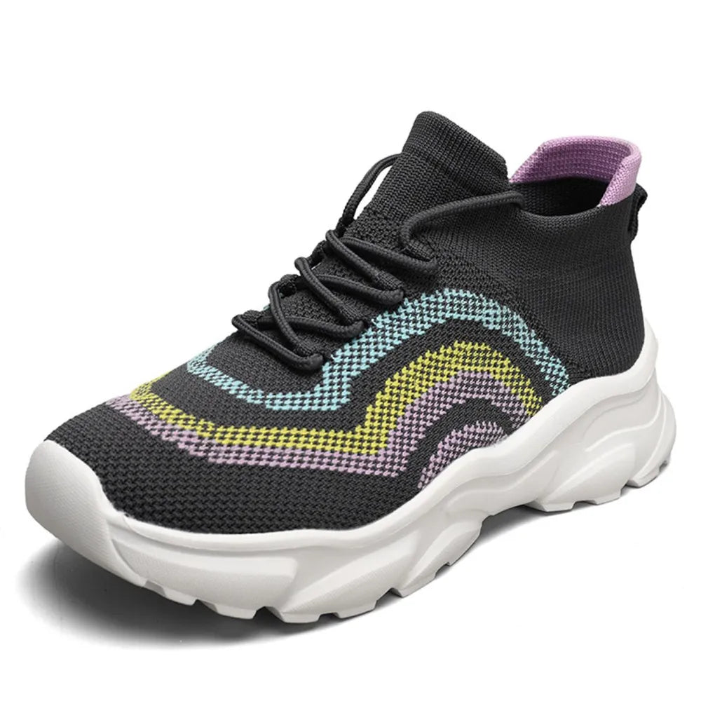 Round Toe Platform Athletic Carauana Store