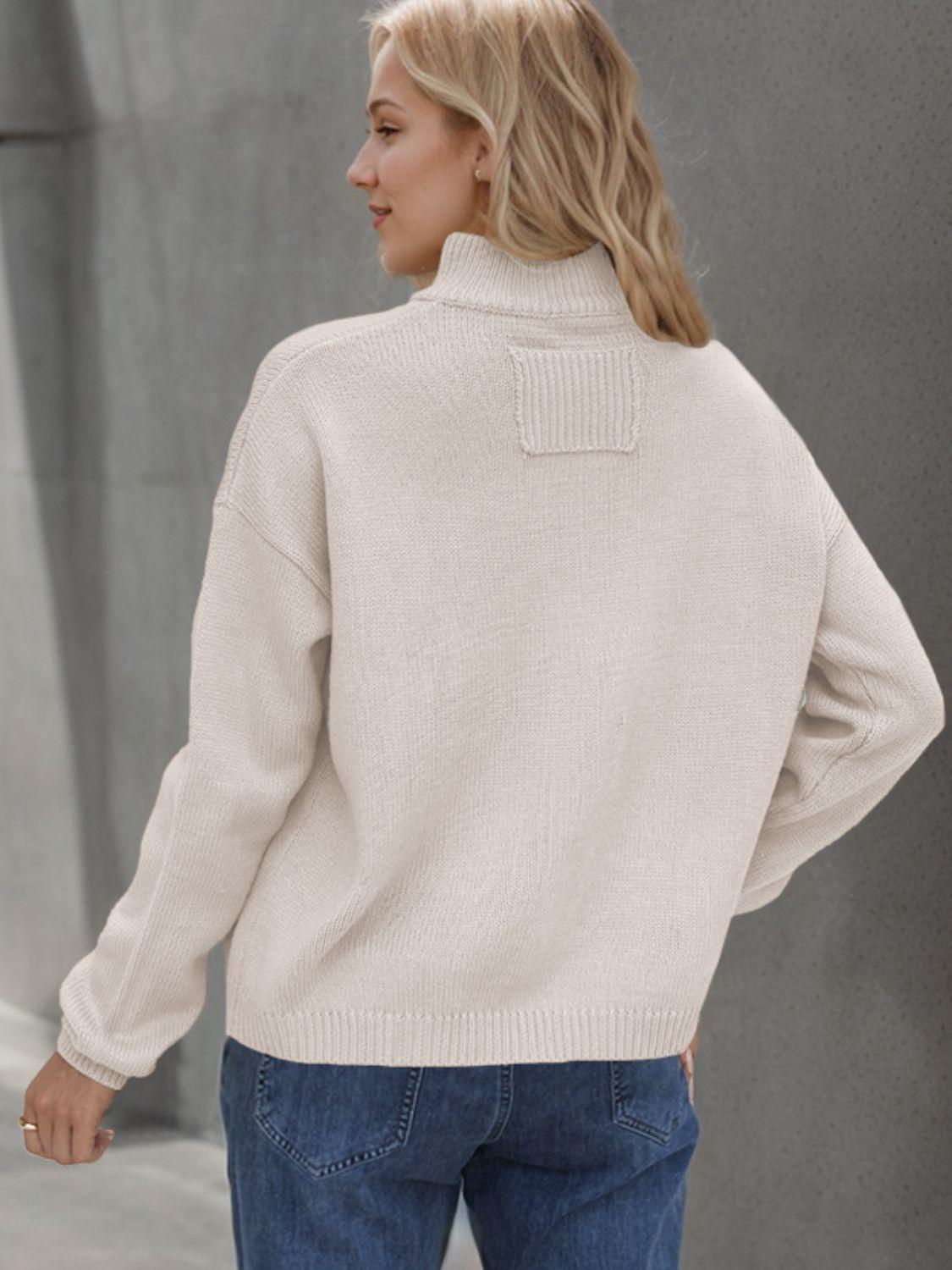 Button Up Long Sleeve Cardigan Carauana Store